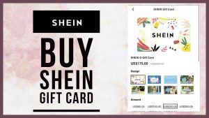 does shein have gift cards