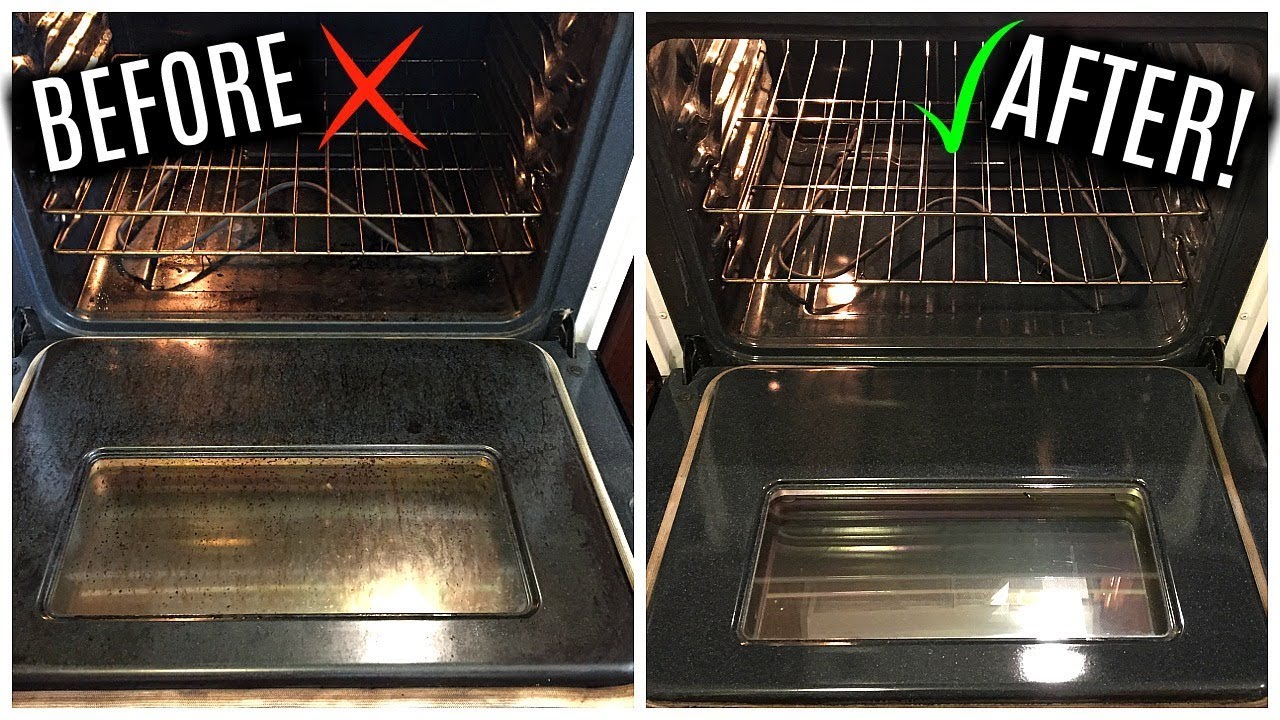 how clean oven baking soda