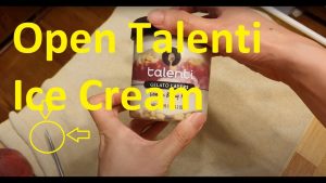 how do i open talenti gelato