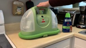 how do you use the bissell little green