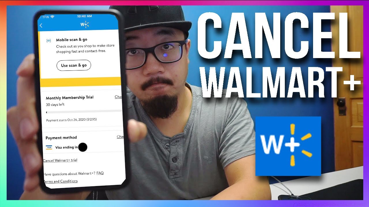 how to cancel walmart plus