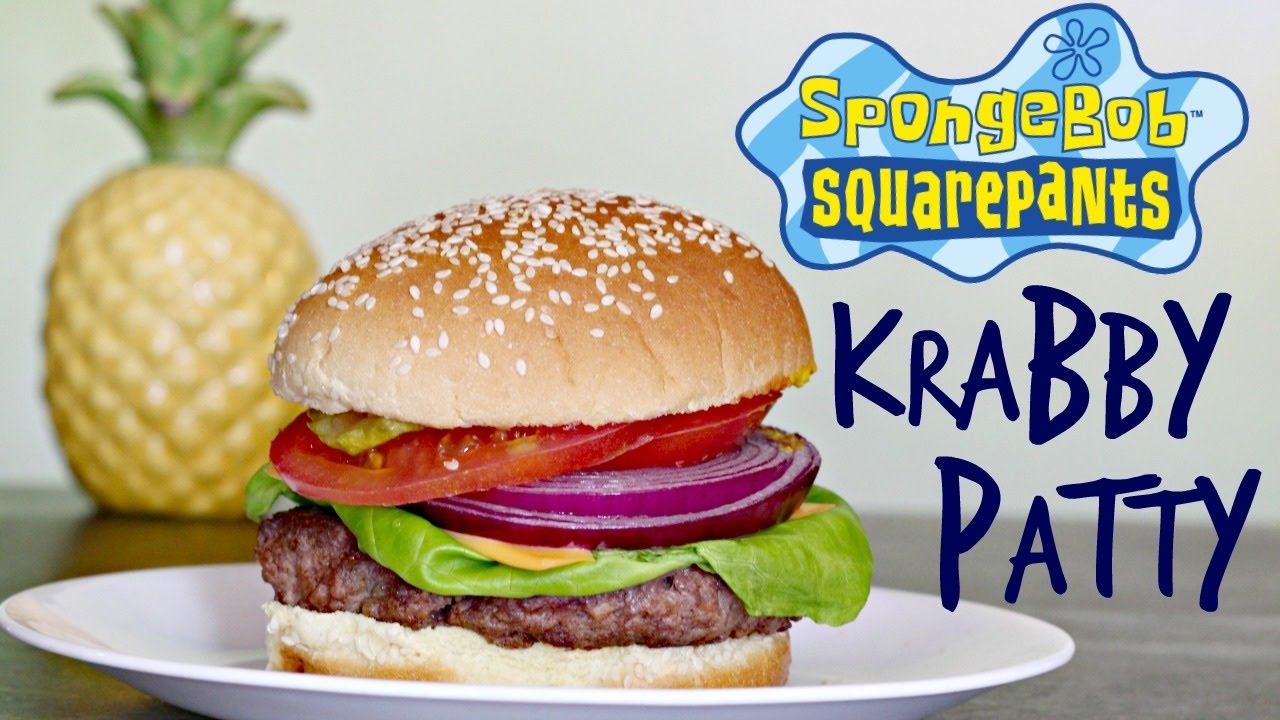 how to make a krabby patty