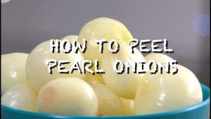how to peel pearl onions