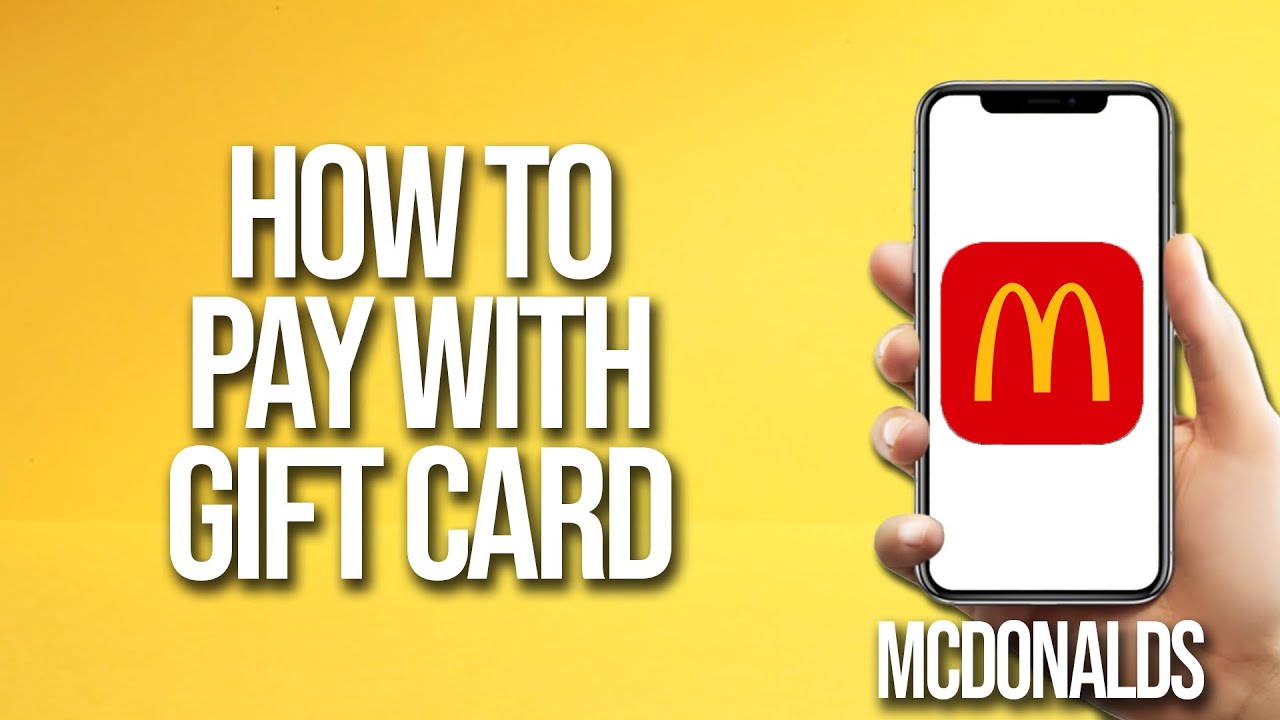 how to use mcdonalds gift card on app
