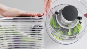 how to use a salad spinner