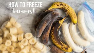 do you freeze bananas