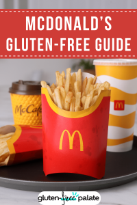 are mcdonald’s fries gluten free