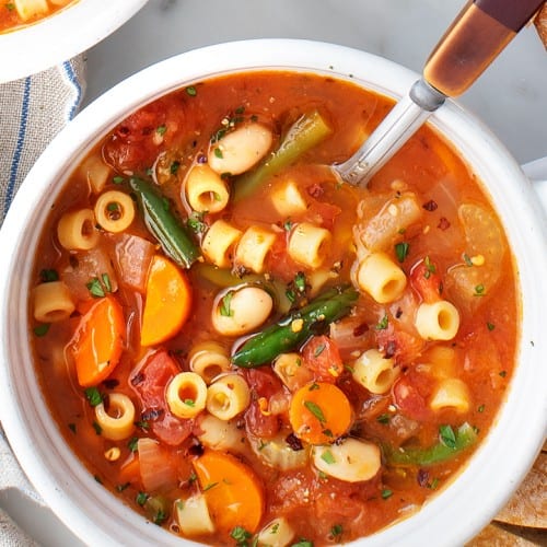 how to prepare minestrone soup