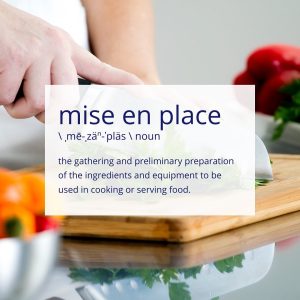 what does mise en place mean
