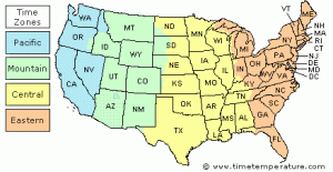 what time zone is cincinnati ohio