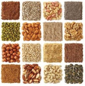 are nuts considered a graain