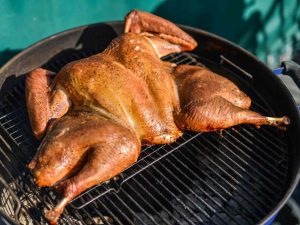 how to grill a turkey