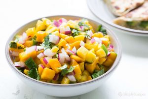 how to make mango salsa