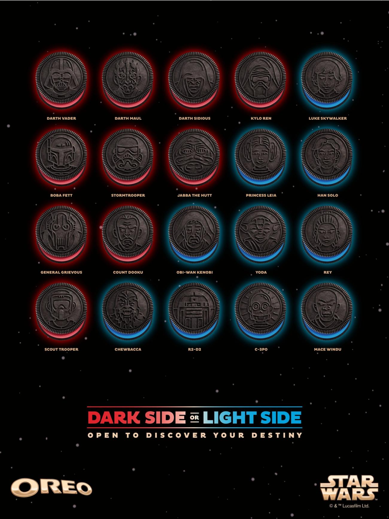what flavor are the star wars oreos