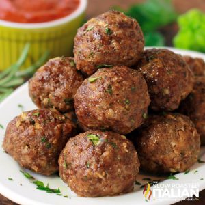 how long to cook meatballs in oven