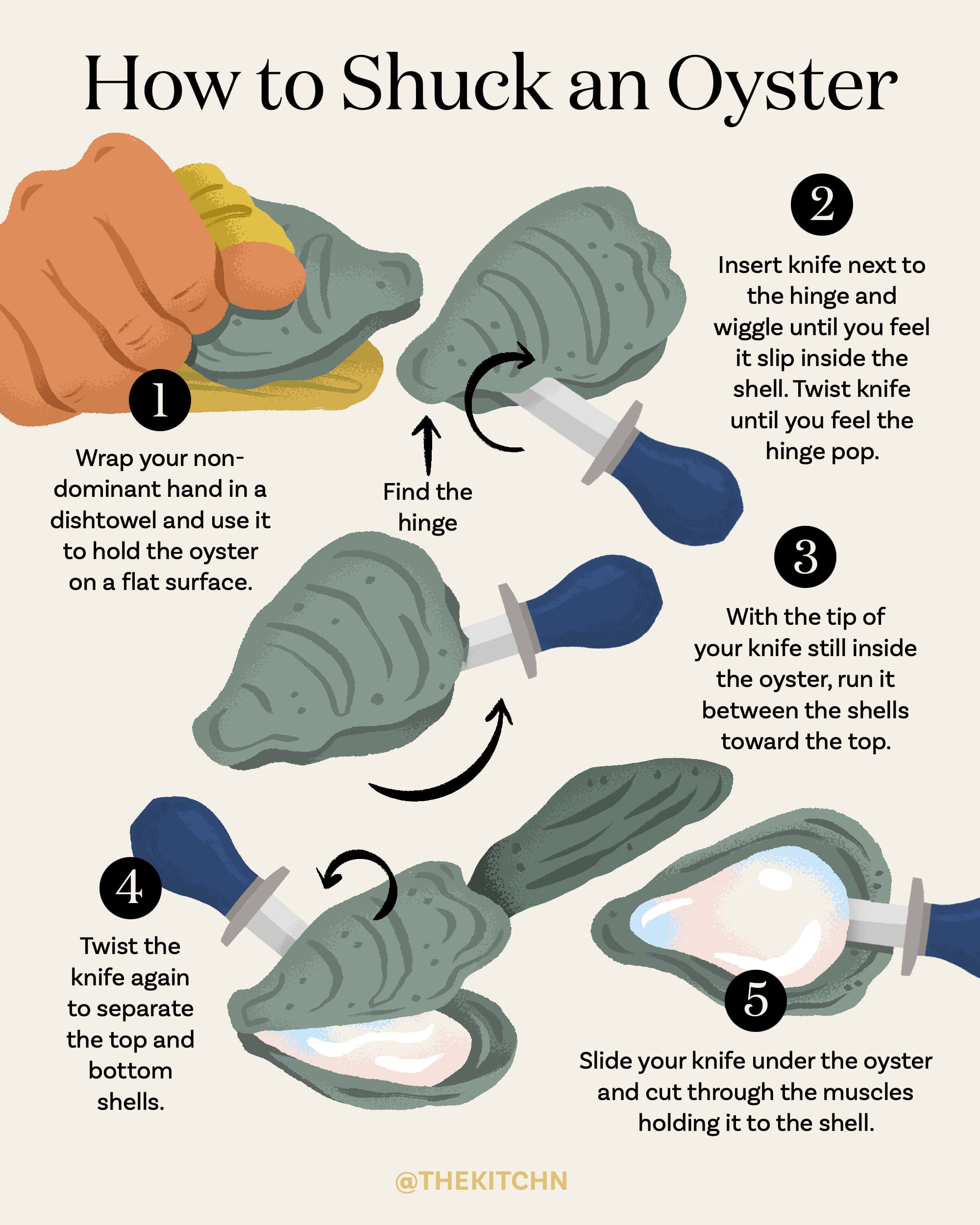 how do you shuck an oyster