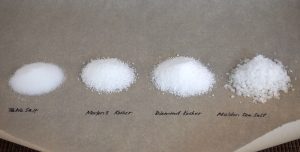how many grams in a teaspoon of salt