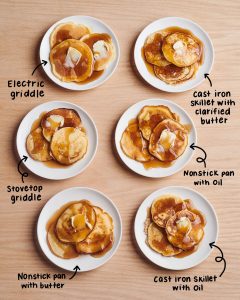 what temp to cook pancakes
