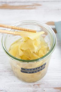 how to pickle ginger