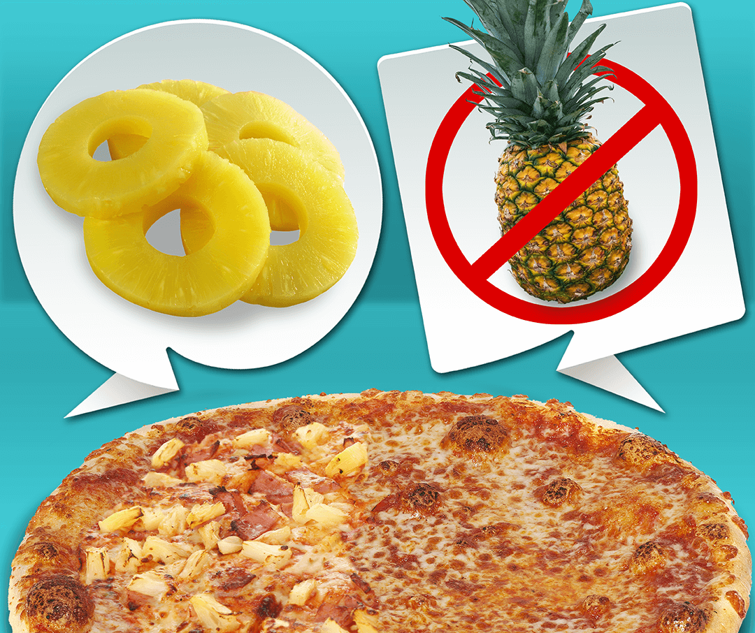 does pineapple belong on pizza