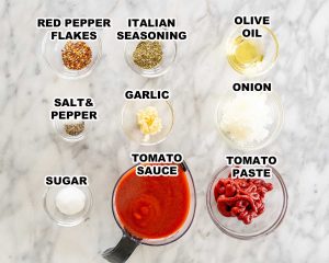 how much onion to flavor sauce