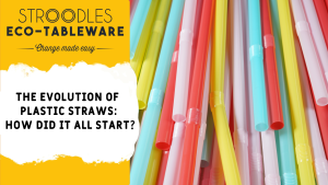 when did straws become common
