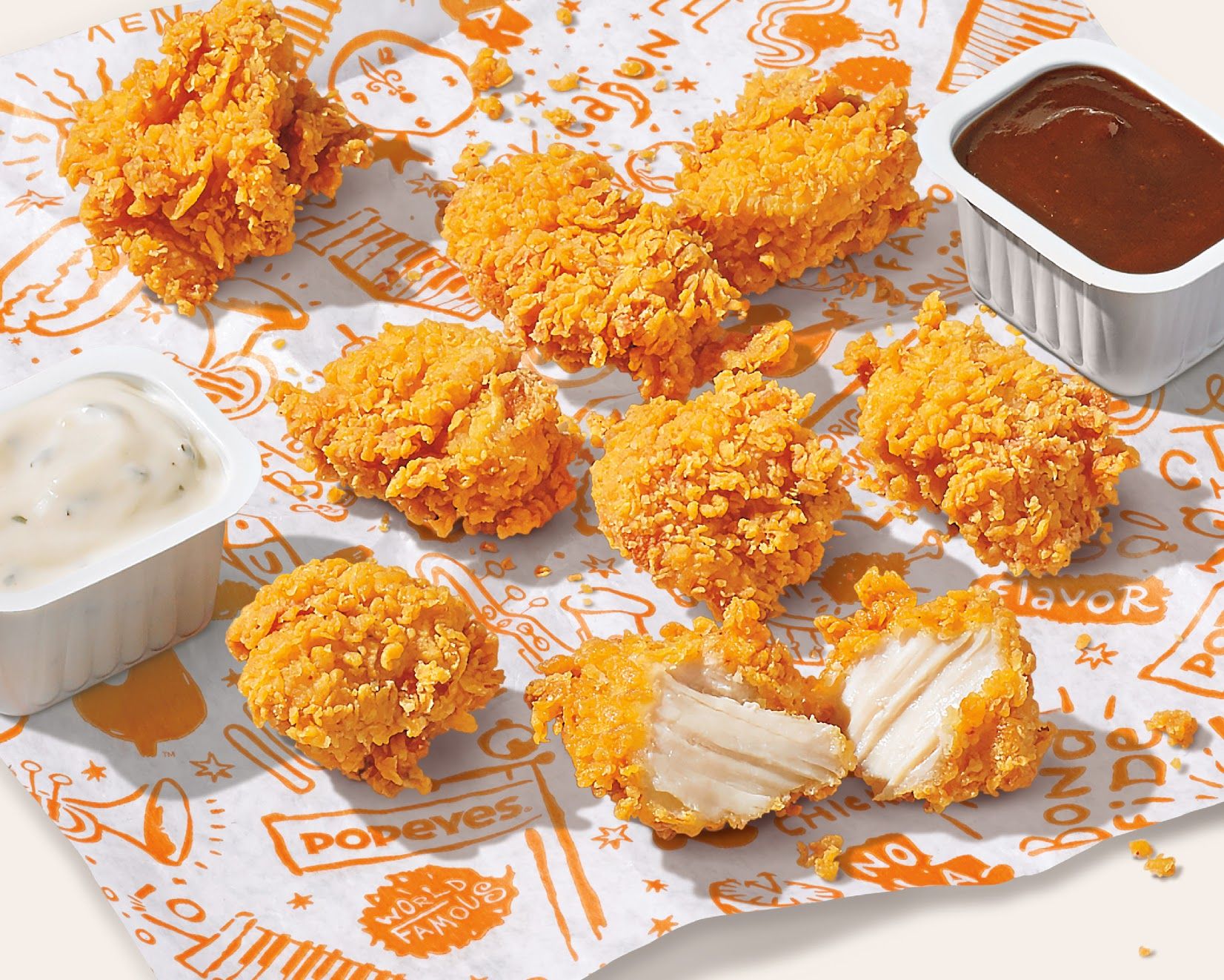 did popeyes get rid of nuggets