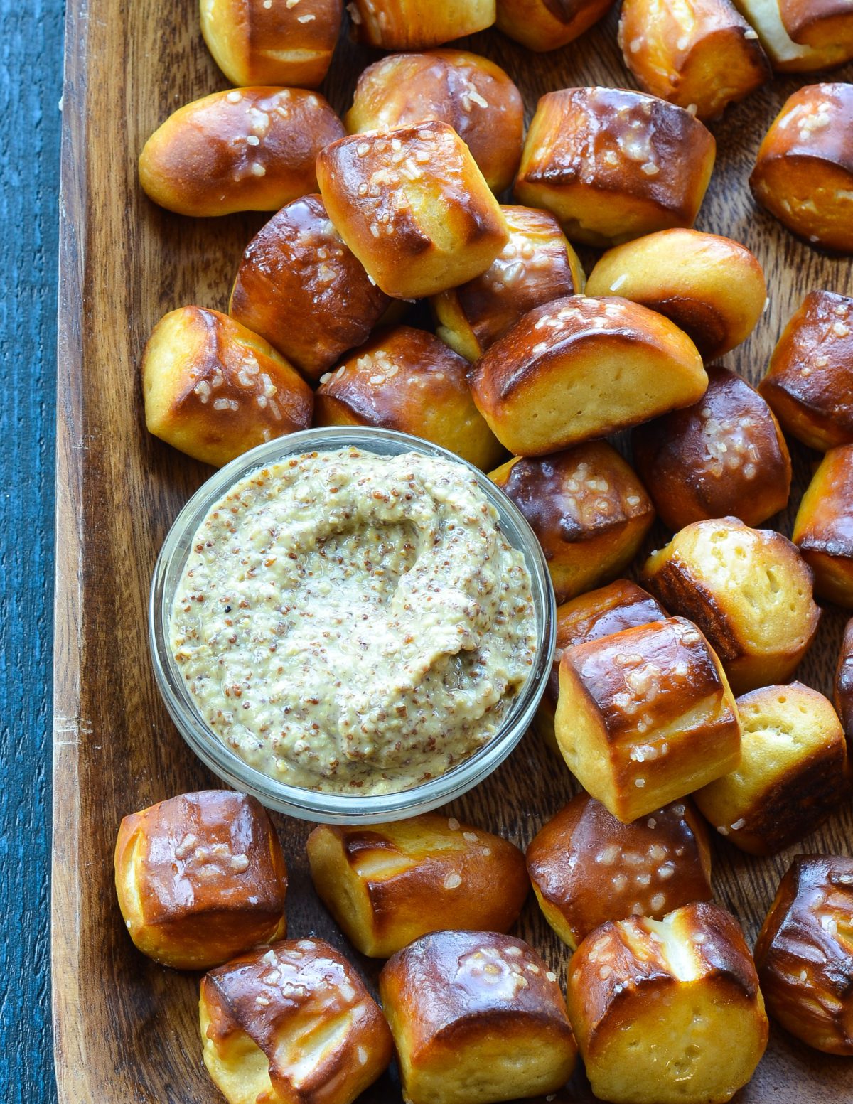 how to make pretzel bites