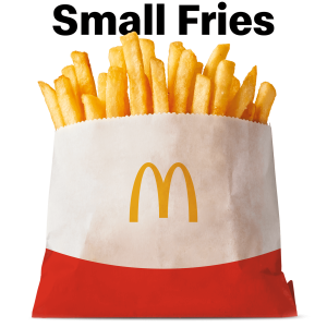 how many calories are in a mcdonald’s small fry