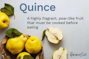 what are quinces fruit