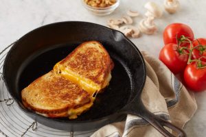 how do you make grilled cheese on the stove