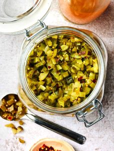 how to make pickle relish