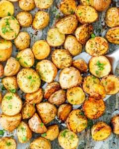 how to roast baby potatoes