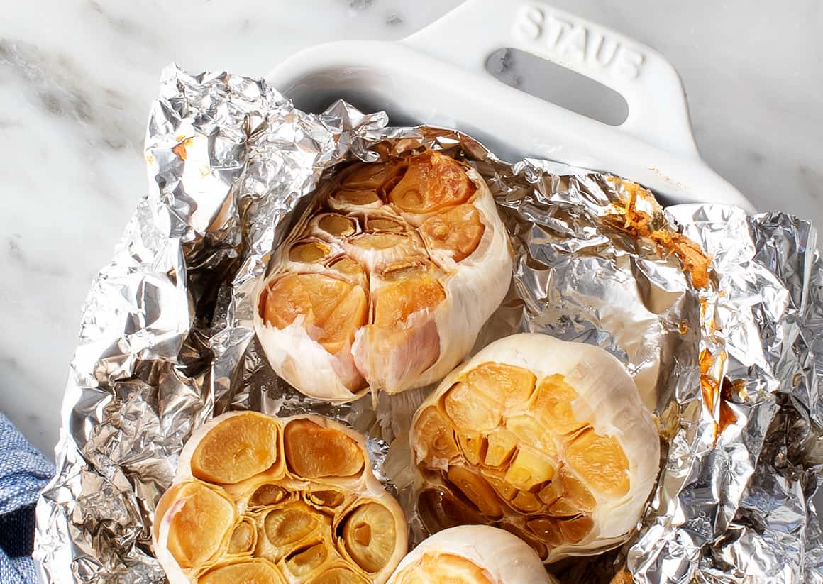 how do you roast garlic