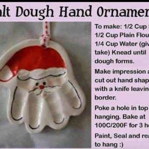 how to make salt dough ornaments