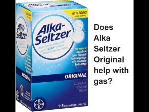 does alka seltzer help with gas
