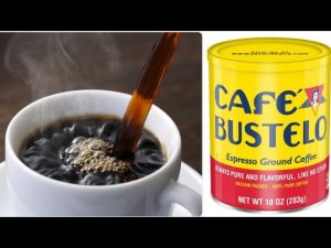 how do you make bustelo coffee