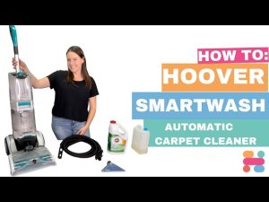 how to use hoover carpet cleaner
