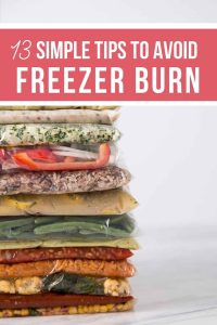 how to prevent freezer burn