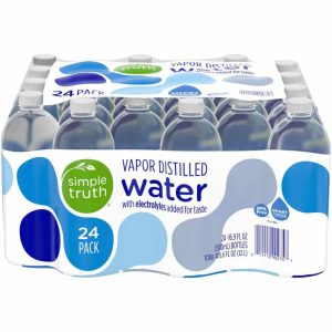 how many bottles of simple truth electrolytes water a day