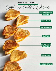 do people use mayo for grilled cheese
