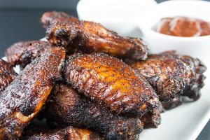how long to smoke chicken wings
