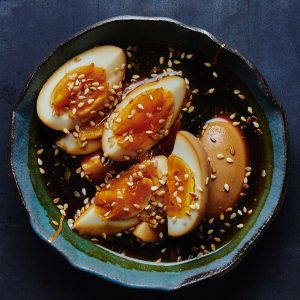 do soy marinated hard boiled eggs last longer