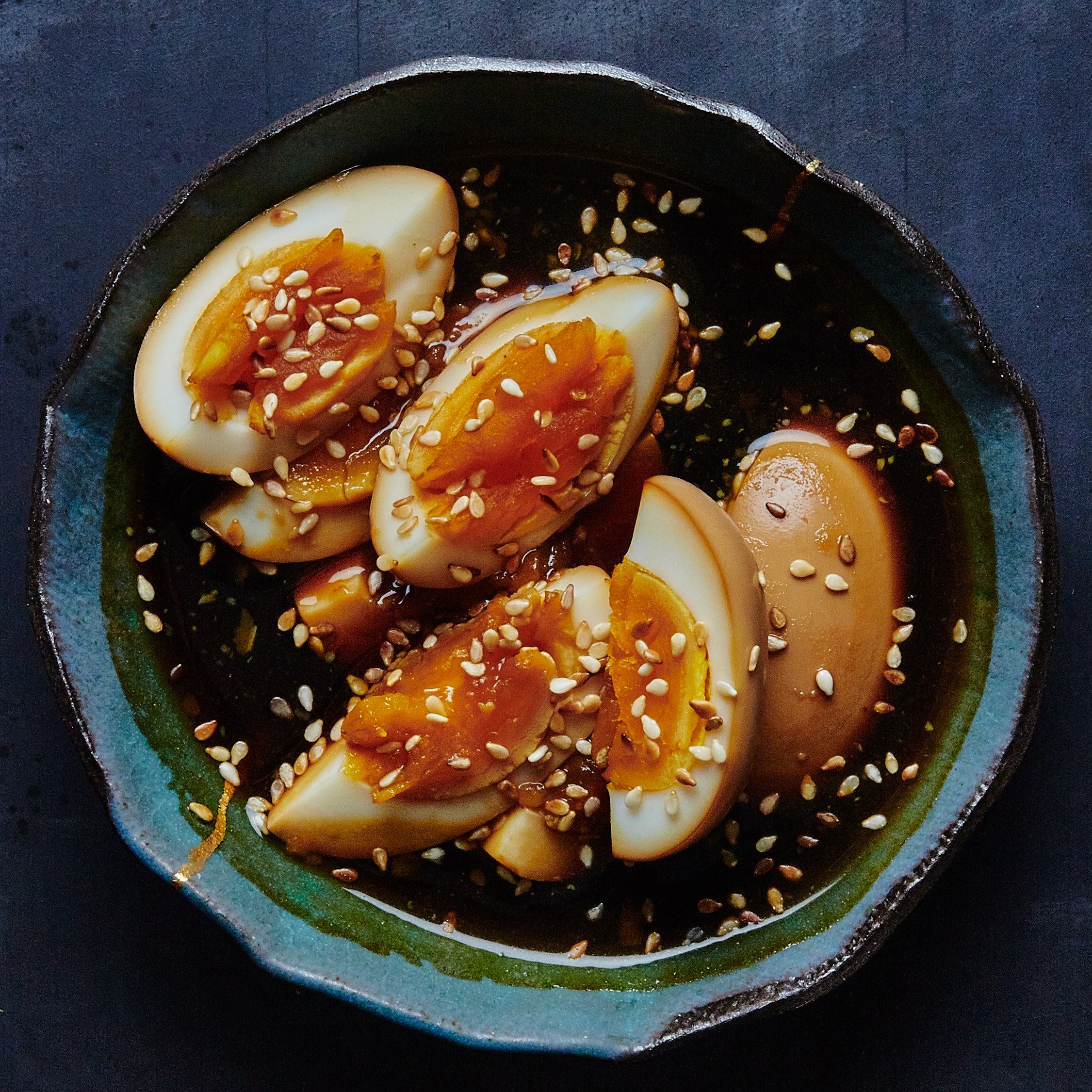 do soy marinated hard boiled eggs last longer