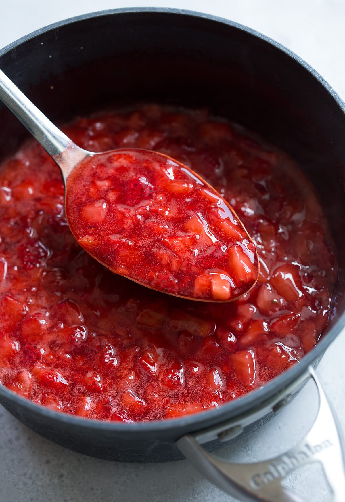 how to make strawberry syrup