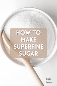 what is superfine sugar