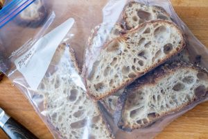 how to store homemade bread