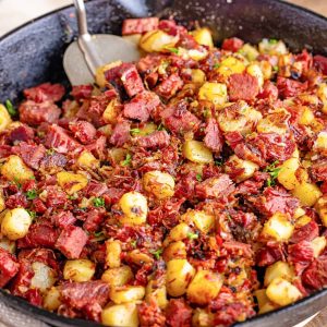 what is a corned beef hash