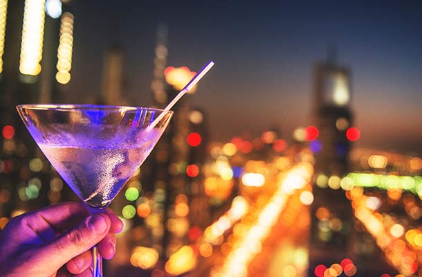 what arab cities can you drink alcohol