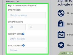 how to register a amex gift card to my name
